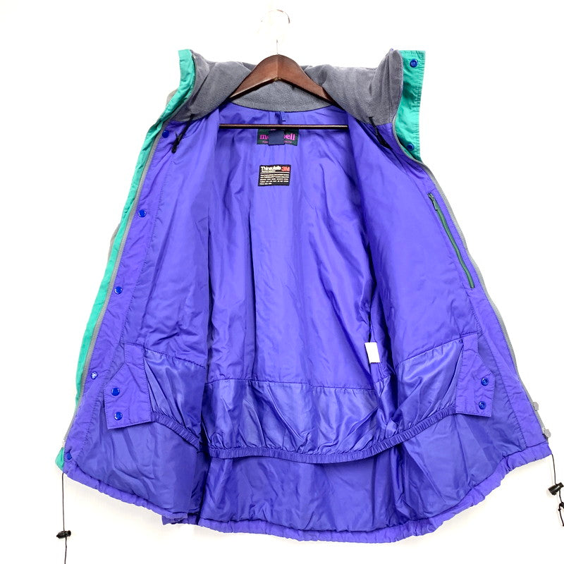 【中古品】【メンズ】 mont-bell モンベル 90S THINSULATE JACKET シンサレート ジャケット アウター 144-250307-as-06-izu サイズ：M カラー：グレー×ブルー系 万代Net店