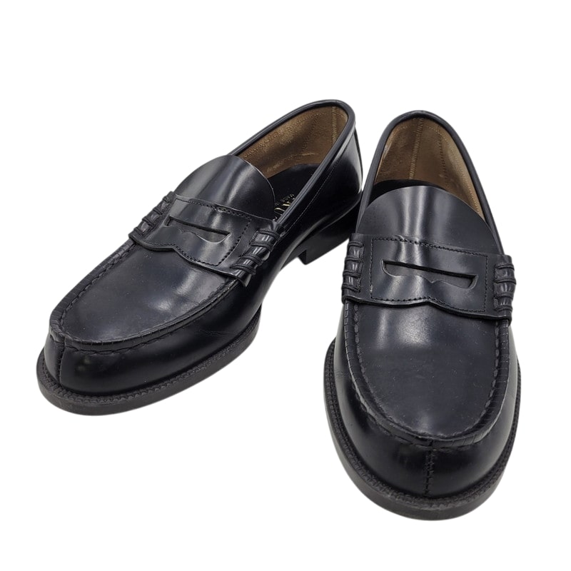 【中古品】【メンズ/レディース】  HARUTA ハルタ LOAFERS 906 ローファー シューズ 靴 164-250304-as-27-izu サイズ：26cm カラー：ブラック 万代Net店