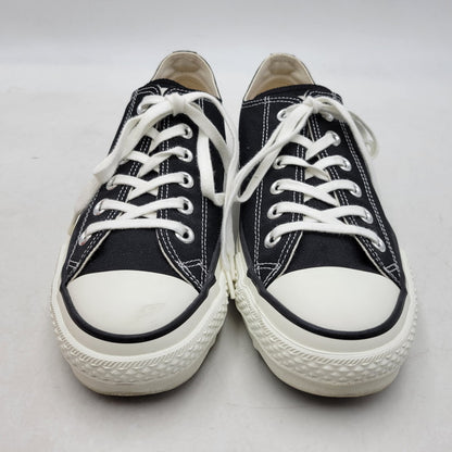 【中古品】【メンズ/レディース】 CONVERSE コンバース CANVAS AS J OX キャンバス オールスター J OX 日本製 スニーカー シューズ 靴 162-250304-as-24-izu サイズ：7.5/26cm カラー：ブラック 万代Net店