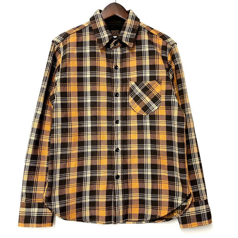 【中古品】【メンズ】  DELUXE WARE デラックスウエア LS HEAVY FLANNEL SHIRT ロングスリーブ ヘビーフランネルシャツ チェック 長袖 トップス 145-250303-as-10-izu サイズ：M カラー：マルチカラー 万代Net店