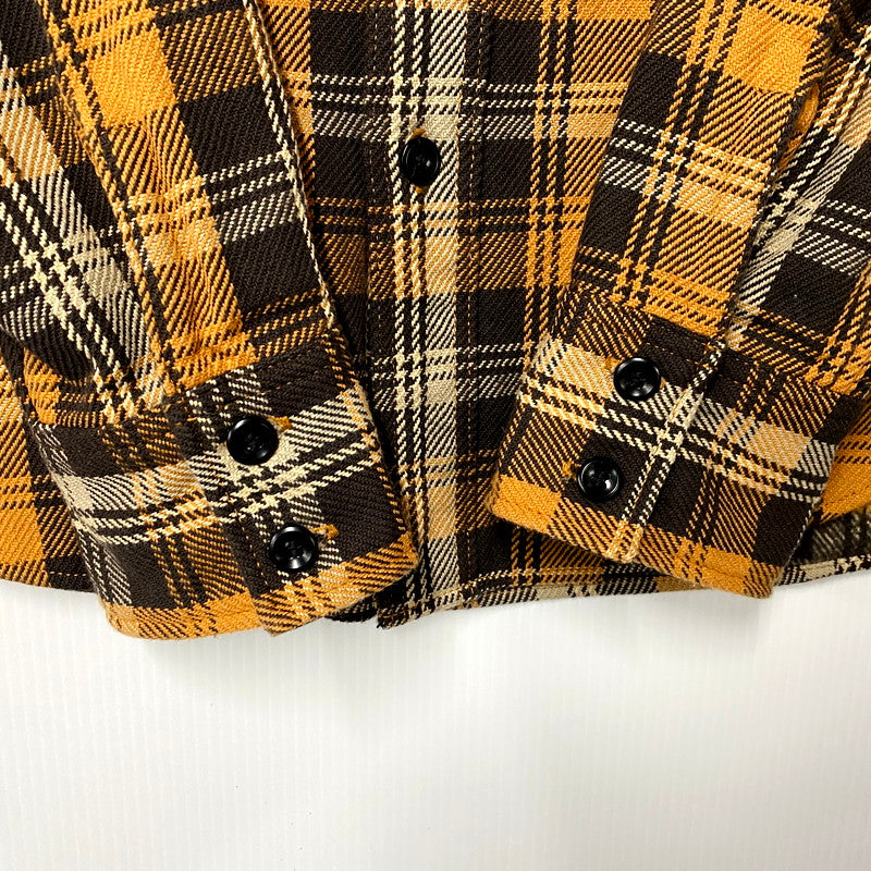 【中古品】【メンズ】  DELUXE WARE デラックスウエア LS HEAVY FLANNEL SHIRT ロングスリーブ ヘビーフランネルシャツ チェック 長袖 トップス 145-250303-as-10-izu サイズ：M カラー：マルチカラー 万代Net店