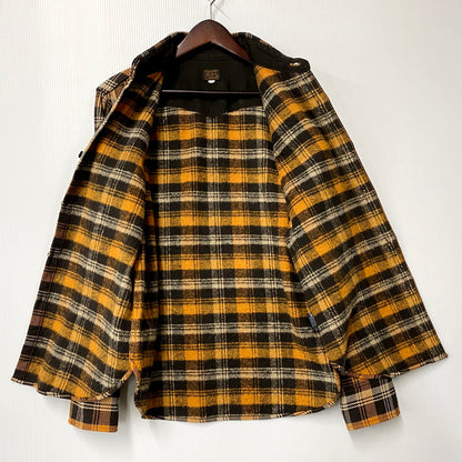 【中古品】【メンズ】  DELUXE WARE デラックスウエア LS HEAVY FLANNEL SHIRT ロングスリーブ ヘビーフランネルシャツ チェック 長袖 トップス 145-250303-as-10-izu サイズ：M カラー：マルチカラー 万代Net店