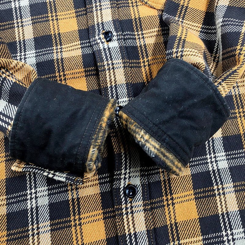 【中古品】【メンズ】  DELUXE WARE デラックスウエア LS HEAVY FLANNEL SHIRT ロングスリーブ ヘビーフランネルシャツ チェック 長袖 トップス 145-250303-as-10-izu サイズ：M カラー：マルチカラー 万代Net店