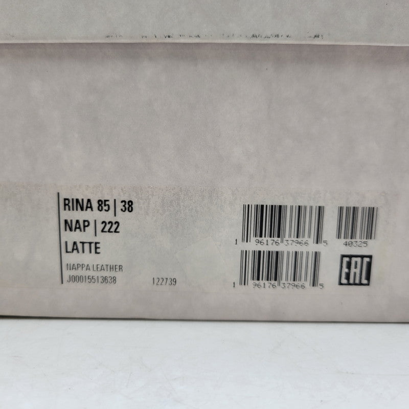 【中古品】【レディース】 RINA 85 PEARL BUTTON BOOTS パールボタン ブーツ シューズ 靴 183-250303-as-17-izu サイズ：38 カラー：ホワイト 万代Net店