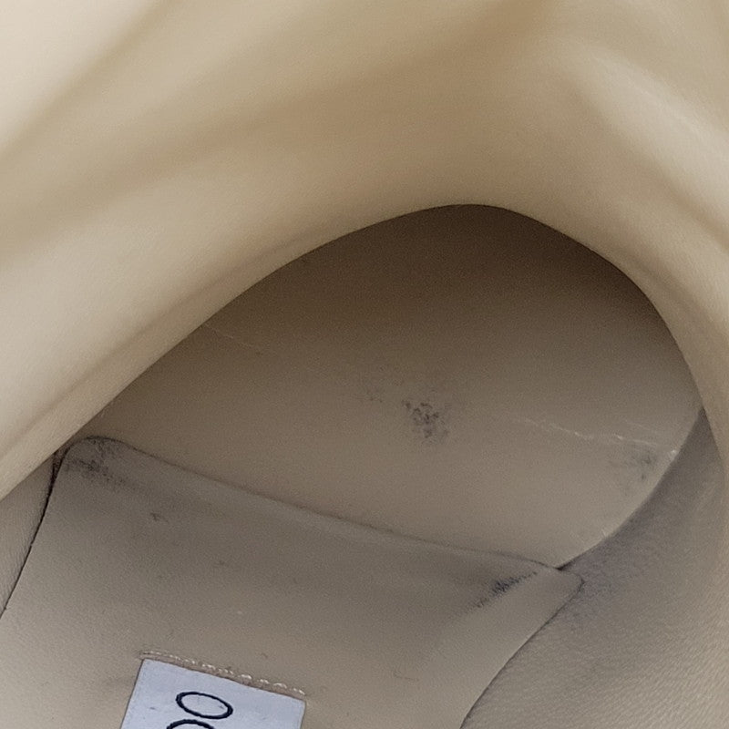 【中古品】【レディース】 RINA 85 PEARL BUTTON BOOTS パールボタン ブーツ シューズ 靴 183-250303-as-17-izu サイズ：38 カラー：ホワイト 万代Net店