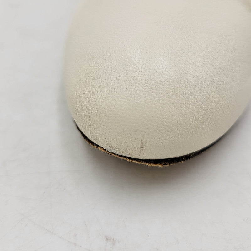 【中古品】【レディース】 RINA 85 PEARL BUTTON BOOTS パールボタン ブーツ シューズ 靴 183-250303-as-17-izu サイズ：38 カラー：ホワイト 万代Net店