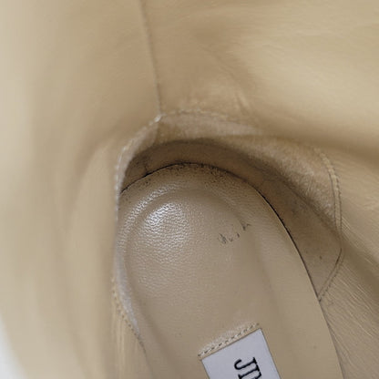 【中古品】【レディース】 RINA 85 PEARL BUTTON BOOTS パールボタン ブーツ シューズ 靴 183-250303-as-17-izu サイズ：38 カラー：ホワイト 万代Net店