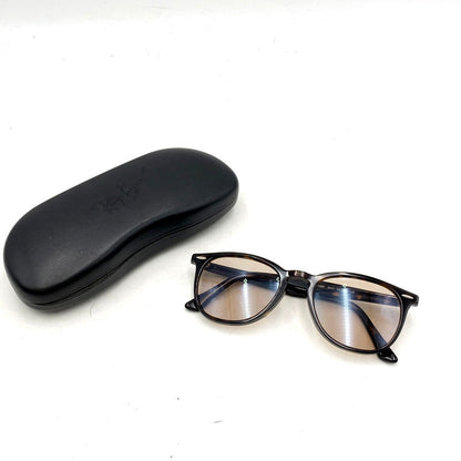 【中古品】【メンズ/レディース】 Ray-Ban レイバン OPTICS SUNGLASSES RB7159 オプティクス サングラス 203-250309-as-32-izu サイズ：52口20-145 カラー：ブラウン 万代Net店