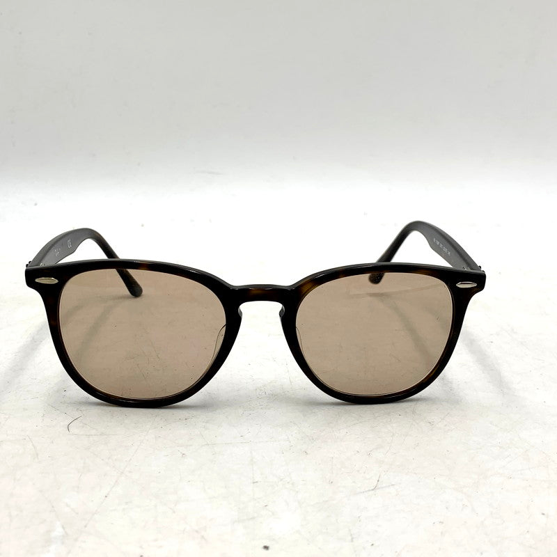 【中古品】【メンズ/レディース】 Ray-Ban レイバン OPTICS SUNGLASSES RB7159 オプティクス サングラス 203-250309-as-32-izu サイズ：52口20-145 カラー：ブラウン 万代Net店