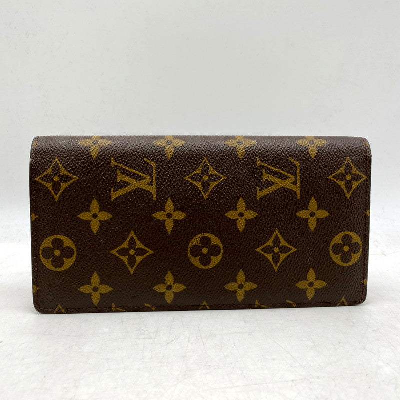 【中古品】【メンズ/レディース】 LOUIS VUITTON ルイ・ヴィトン M66540 TS1152 モノグラム ポルトフォイユ ブラザ 長財布 ウォレット 179-250304-as-15-izu カラー：ブラウン 万代Net店