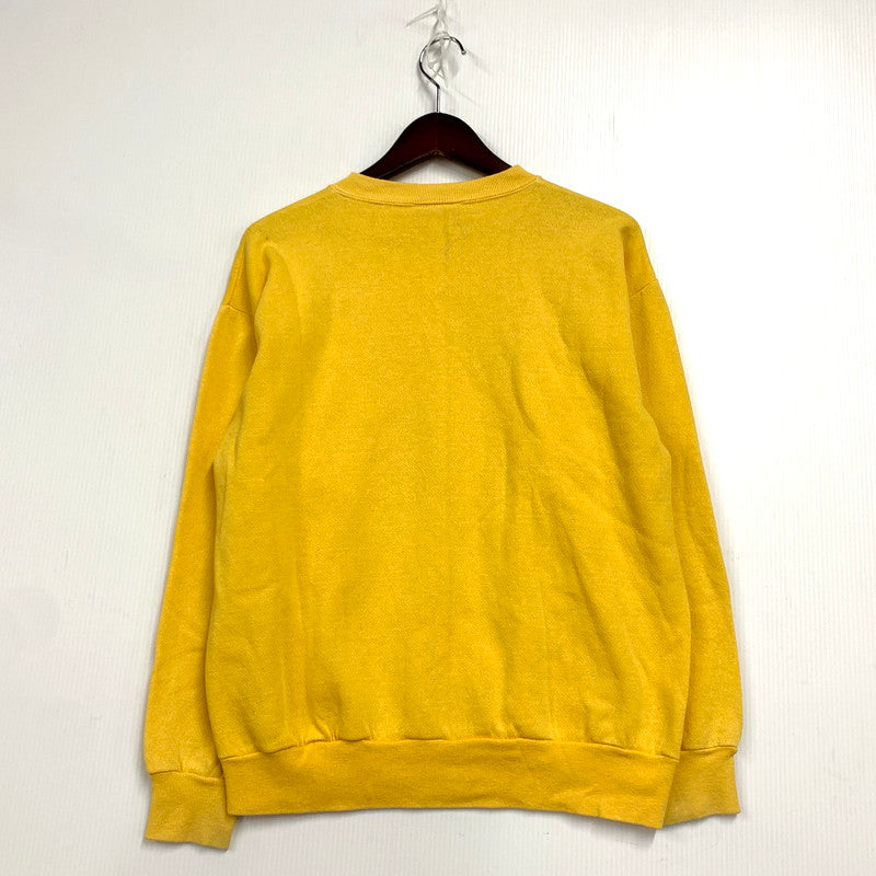 【中古品】【メンズ】 Velva Sheen ベルバシーン 80S CALIFORNIA MICKEY SWEATSHIRT カリフォルニア ミッキー スウェットシャツ USA製 トレーナー 長袖 トップス 146-250307-as-02-izu サイズ：M カラー：イエロー 万代Net店