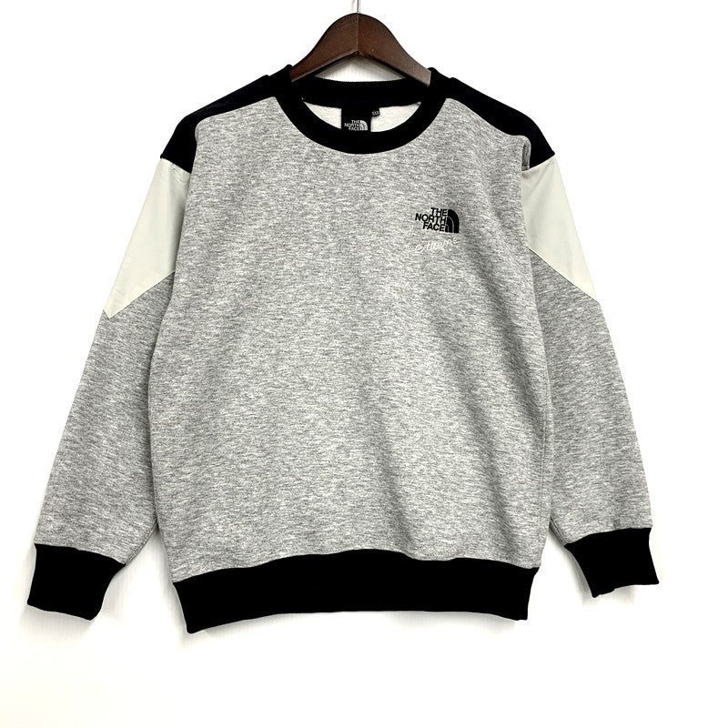 【中古品】【メンズ】 THE NORTH FACE ザ・ノースフェイス THE NORTH FACE/NT62216/22AW 92EXTREME SWEAT CREW ザ・ノースフェイス エクストリーム スウェットクルー トップス スウェット 長袖 144-250307-ya-03-izu サイズ：XXS カラー：グレ－ 万代Net店