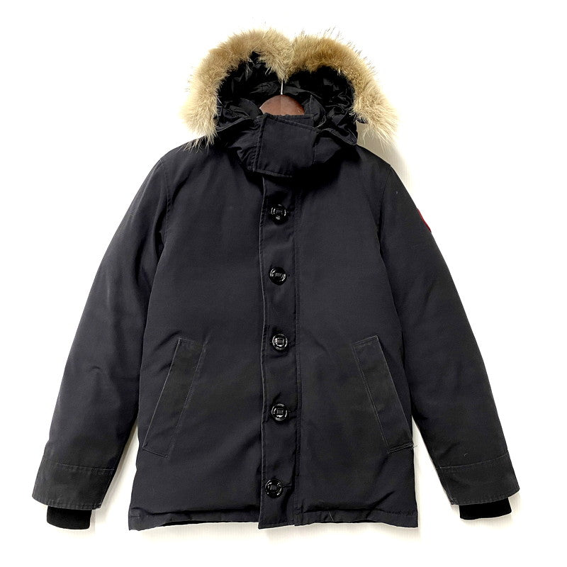 【現状渡し品】【メンズ】 CANADA GOOSE カナダグース ORFORD PARKA 3433JM オーフォード パーカ (株)グリフィン ジャケット アウター 141-250303-as-03-izu サイズ：XS カラー：ネイビー 万代Net店
