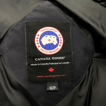 【現状渡し品】【メンズ】 CANADA GOOSE カナダグース ORFORD PARKA 3433JM オーフォード パーカ (株)グリフィン ジャケット アウター 141-250303-as-03-izu サイズ：XS カラー：ネイビー 万代Net店