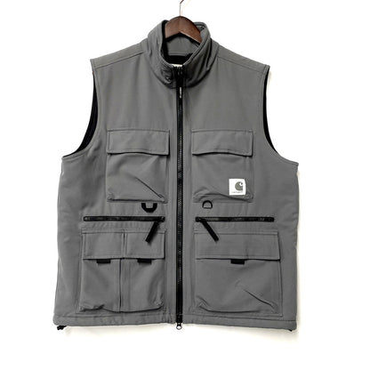 【中古品】【メンズ】  CARHARTT WIP カーハートダブリューアイピー COLEWOOD VEST I028382 コールウッドベスト 142-250303-as-04-izu サイズ：M カラー：グレー 万代Net店