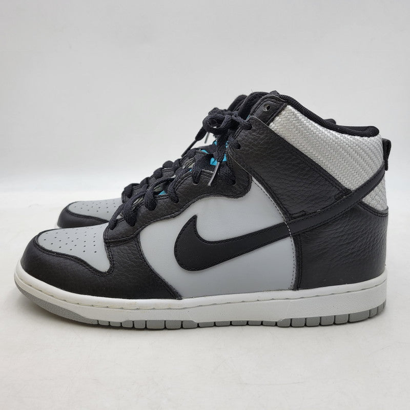 【中古品】【メンズ】 NIKE ナイキ DUNK HIGH 317982-047 ダンク ハイ スニーカー シューズ 靴 160-250304-as-20-izu サイズ：27cm カラー：WOLF GREY/BLACK-TURQUOISE BLUE 万代Net店