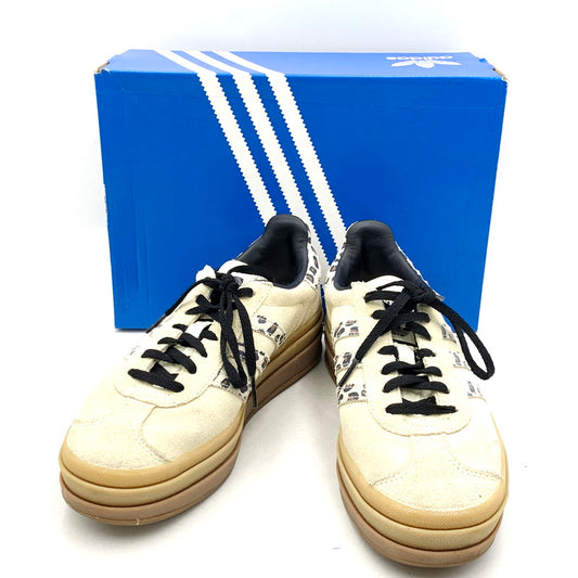 【中古品】【レディース】 adidas Originals アディダスオリジナルス GAZELLE BOLD W JI1370 ガゼルボールド W スニーカー シューズ 靴 166-250309-as-29-izu サイズ：24.5cm カラー：CREWHT/CBLACK/CREWHT 万代Net店