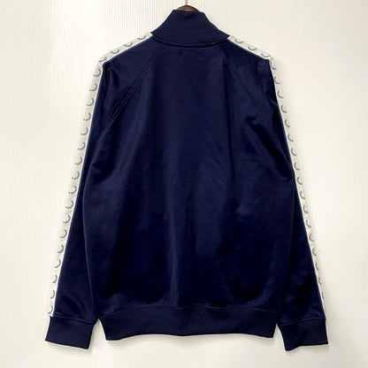 【中古品】【メンズ】 FRED PERRY フレッドペリー TAPED TRACK JACKET J4620 トラックジャケット 141-250304-as-02-izu サイズ：L カラー：ネイビー 万代Net店