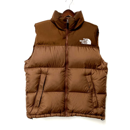 【中古品】【メンズ】 THE NORTH FACE ザ・ノースフェイス NUPTSE VEST ND92232 ヌプシベスト ダウンベスト アウター 144-250304-as-07-izu サイズ：M カラー：ブラウン 万代Net店