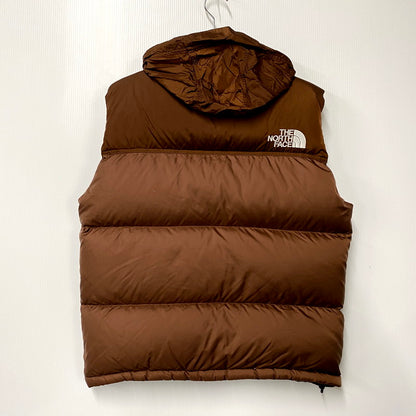 【中古品】【メンズ】 THE NORTH FACE ザ・ノースフェイス NUPTSE VEST ND92232 ヌプシベスト ダウンベスト アウター 144-250304-as-07-izu サイズ：M カラー：ブラウン 万代Net店