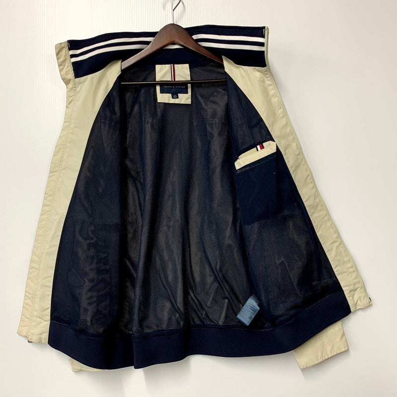 【中古品】【メンズ】 TOMMY HILFIGER トミーヒルフィガー REGATTA  JACKET 0867874795 レガッタジャケット アウター 147-250313-as-05-izu サイズ：L カラー：クリーム系 万代Net店