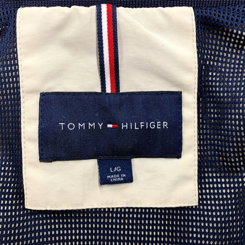 【中古品】【メンズ】 TOMMY HILFIGER トミーヒルフィガー REGATTA  JACKET 0867874795 レガッタジャケット アウター 147-250313-as-05-izu サイズ：L カラー：クリーム系 万代Net店