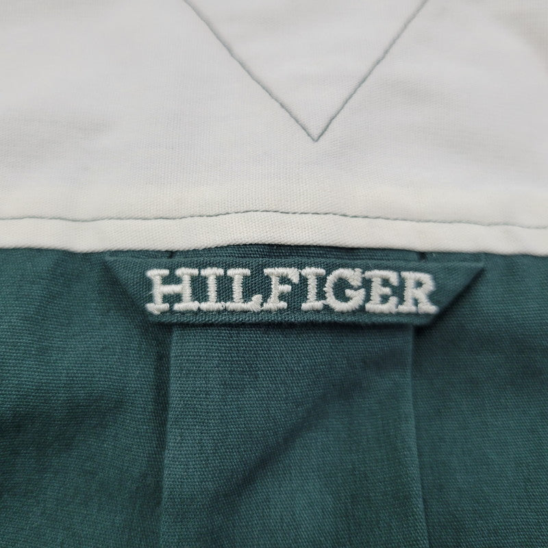 【中古美品】【メンズ】 TOMMY HILFIGER トミーヒルフィガー ブロッキングソリッドシャツ トップス シャツ 長袖 147-250310-km-08-izu サイズ：M カラー：マルチカラー 万代Net店