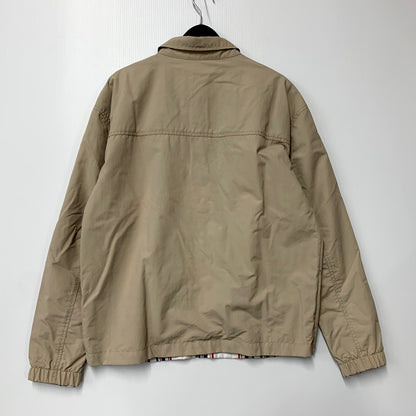 【中古品】【メンズ】  TOMMY JEANS トミー ジーンズ DM10709 リバーシブルフラッグロゴバッジジャケット アウター 147-250313-as-06-izu サイズ：L カラー：ベージュ×マルチカラー 万代Net店