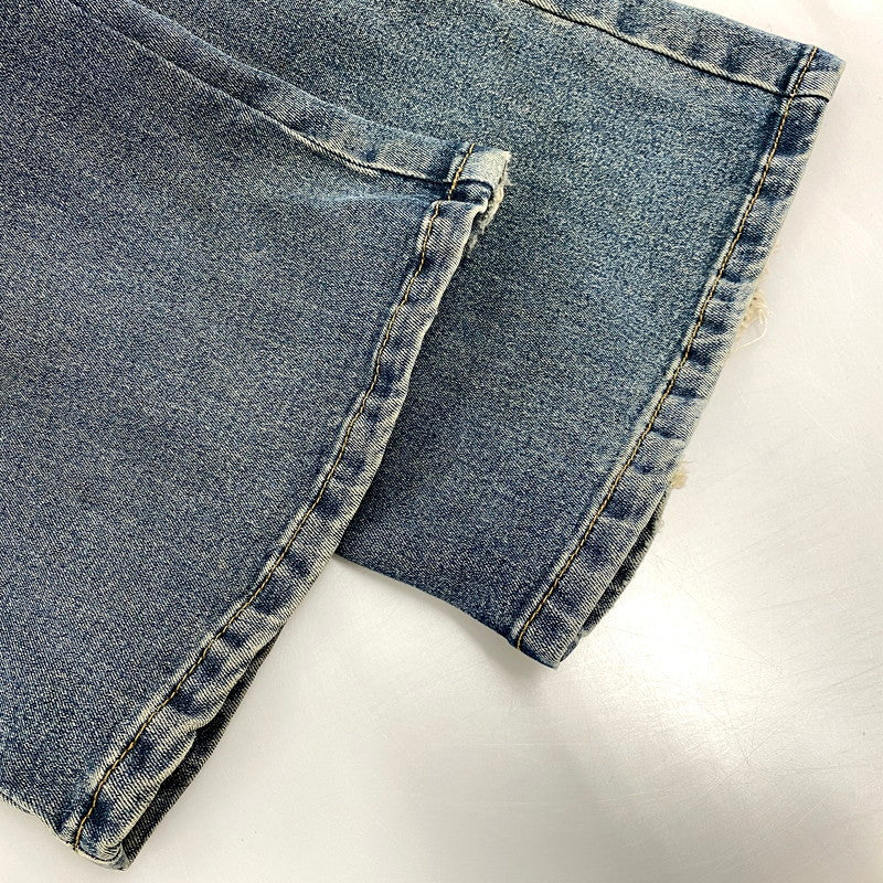 【中古品】【メンズ】  LE MORE リモア DESIGN FLARE DENIM PANTS デザイン フレア デニムパンツ ジーンズ ボトムス 157-250304-as-10-izu サイズ：11 カラー：インディゴ 万代Net店