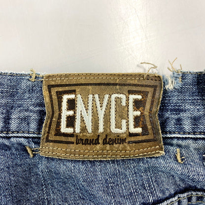 【現状渡し品】【メンズ】 enyce エニーチェ 90-00S PATCHWORK WIDE DENIM PANTS パッチワーク ワイドデニムパンツ ジーンズ ボトムス 157-250304-as-11-izu サイズ：38 カラー：インディゴ 万代Net店