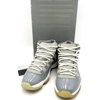 【中古品】【メンズ】 NIKE ナイキ AIR JORDAN 11 RETRO 378037-001 エアジョーダン11 レトロ スニーカー シューズ 靴 160-250309-as-26-izu サイズ：28cm カラー：MEDIUM GREY/WHITE-COOL GREY 万代Net店