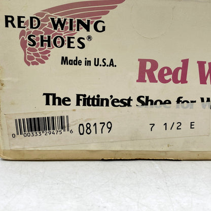 【中古品】【メンズ】 RED WING レッドウィング 6INCH CLASSIC MOC TOE BOOTS 08179 6インチ クラシックモック ブーツ USA製 シューズ 靴 164-250306-ay-12-izu サイズ：7.5 カラー：ブラック 万代Net店