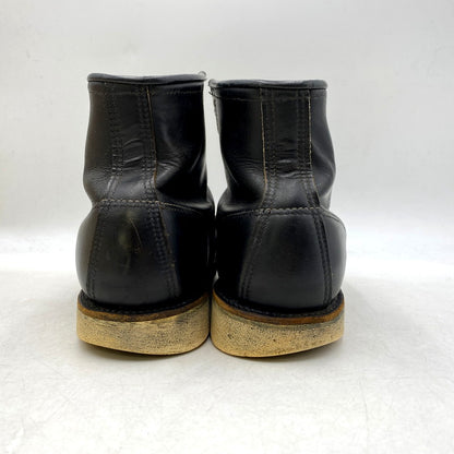 【中古品】【メンズ】 RED WING レッドウィング 6INCH CLASSIC MOC TOE BOOTS 08179 6インチ クラシックモック ブーツ USA製 シューズ 靴 164-250306-ay-12-izu サイズ：7.5 カラー：ブラック 万代Net店