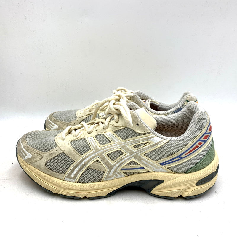 【中古品】【メンズ】 asics アシックス × BALLAHOLIC ボーラホリック GEL-1130 1201A804 ゲル1130 スニーカー シューズ 靴 162-250309-as-30-izu サイズ：27cm カラー：CREAM/CREAM 万代Net店