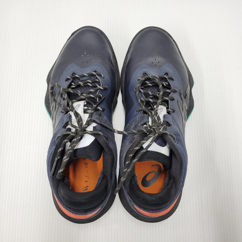 【中古品】【メンズ】 asics アシックス × BALLAHOLIC ボーラホリック NOVA SURGE LOW 1061A050 ノヴァ サージ ロー スニーカー シューズ 靴 162-250305-as-01-izu サイズ：26.5cm カラー：MIDNIGHT/AURORA GREEN 万代Net店