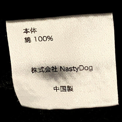 【中古品】【メンズ】  NASTY DOG ナスティードッグ HOODED SWEATSHIRT フーデッドスウェットシャツ トップス 長袖 142-250307-ya-11-izu サイズ：2 カラー：ブラック 万代Net店