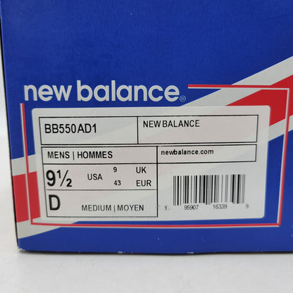 【中古品】【メンズ】 NEW BALANCE ニューバランス × AIME LEON DORE エメレオンドレ 550 BB550AD1 スニーカー シューズ 靴 162-250307-as-15-izu サイズ：27.5cm カラー：ホワイト×オリーブ系 万代Net店