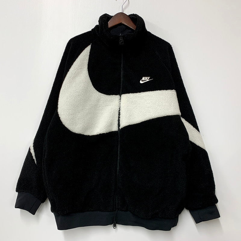 【中古品】【メンズ】 NIKE ナイキ AS M NSW VW SWSH FULL ZIP JKT BQ6546-011 VM スウッシュ フルジップ ジャケット アウター 148-250313-as-07-izu サイズ：XXL カラー：ブラック 万代Net店