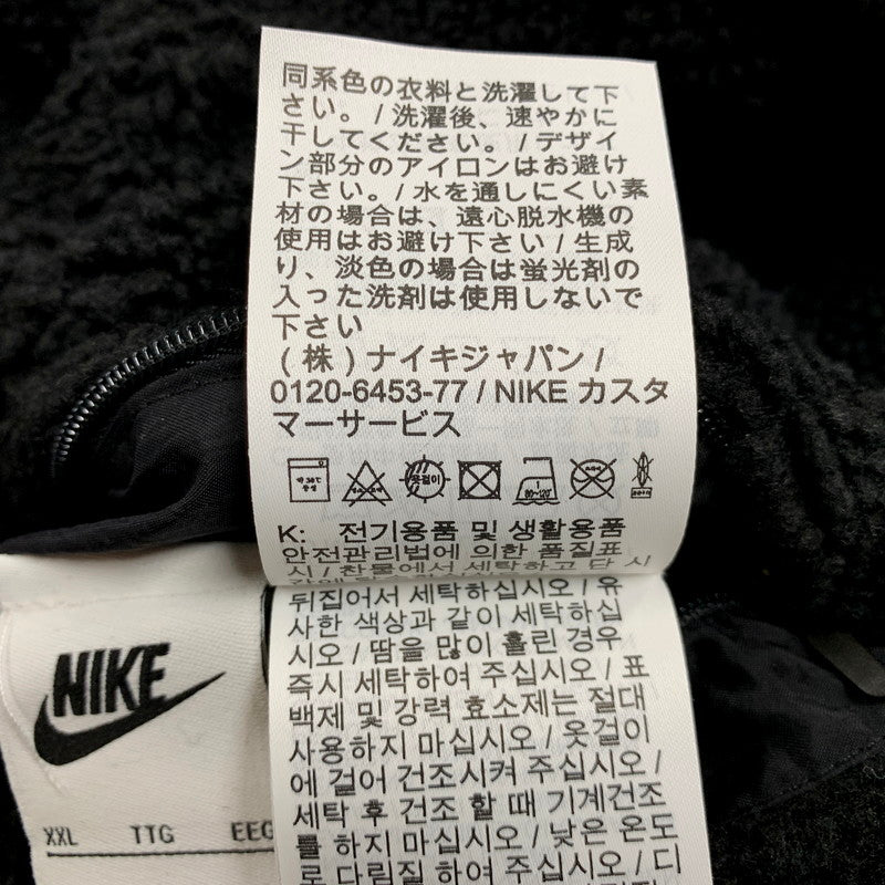 【中古品】【メンズ】 NIKE ナイキ AS M NSW VW SWSH FULL ZIP JKT BQ6546-011 VM スウッシュ フルジップ ジャケット アウター 148-250313-as-07-izu サイズ：XXL カラー：ブラック 万代Net店