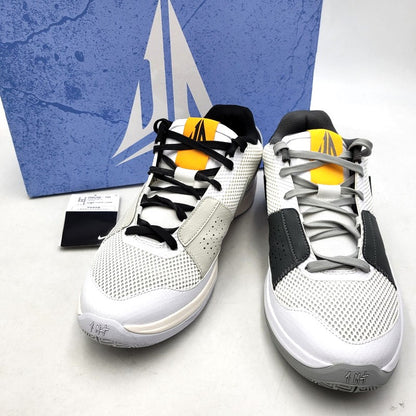 【中古美品】【メンズ】 NIKE ナイキ JA 1 EP DR8786-100 スニーカー シューズ 靴 160-250307-as-13-izu サイズ：27.5cm カラー：WHITE/LT SMOKE GREY/BLACK 万代Net店