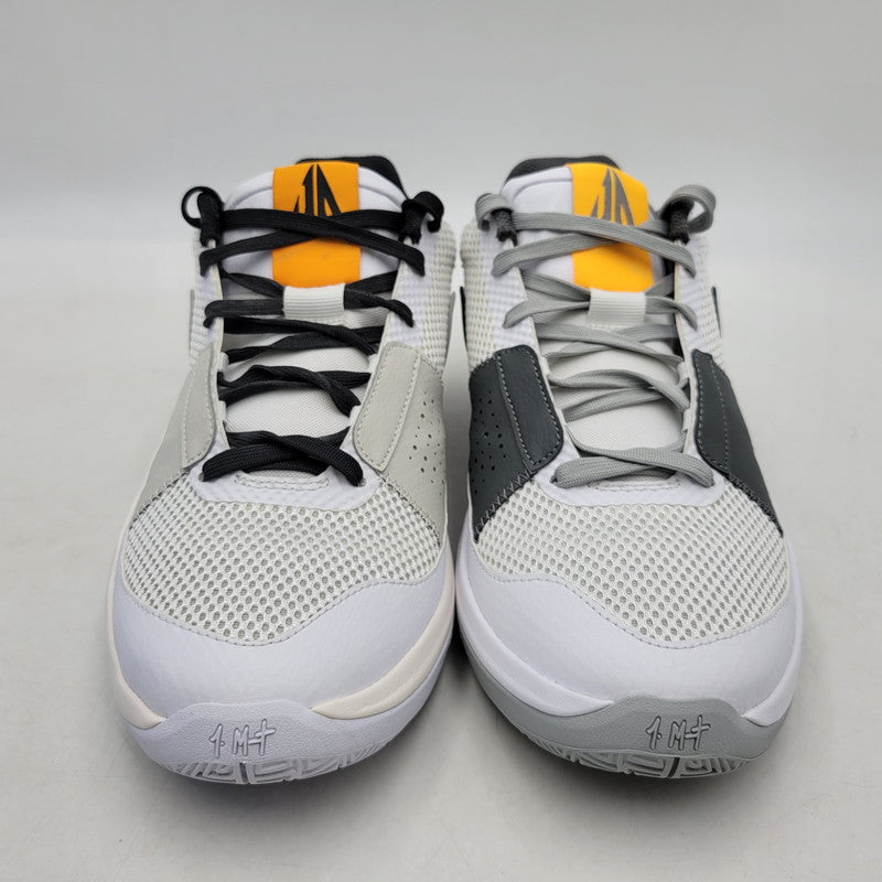 【中古美品】【メンズ】 NIKE ナイキ JA 1 EP DR8786-100 スニーカー シューズ 靴 160-250307-as-13-izu サイズ：27.5cm カラー：WHITE/LT SMOKE GREY/BLACK 万代Net店