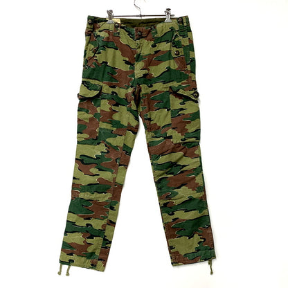 【中古品】【メンズ】 Polo by Ralph Lauren ポロバイラルフローレン 90S STRAIGHT FIT COMBAT CARGO PANTS TALON ZIP ストレートフィット コンバット カーゴ パンツ ボトムス 157-250313-as-09-izu サイズ：34×32 カラー：マルチカラー 万代Net店