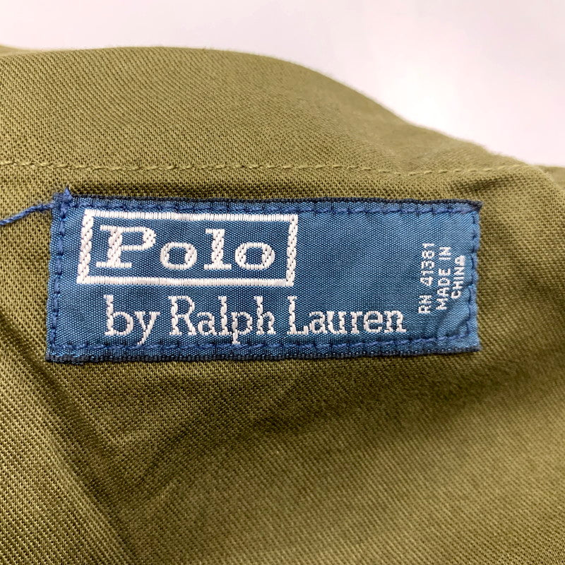 【中古品】【メンズ】 Polo by Ralph Lauren ポロバイラルフローレン 90S STRAIGHT FIT COMBAT CARGO PANTS TALON ZIP ストレートフィット コンバット カーゴ パンツ ボトムス 157-250313-as-09-izu サイズ：34×32 カラー：マルチカラー 万代Net店