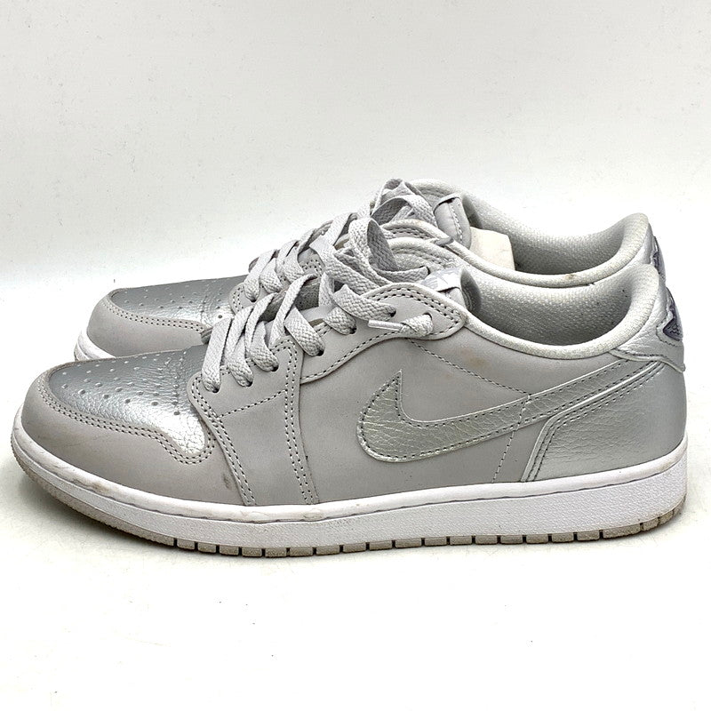 【中古品】【メンズ】 NIKE ナイキ AIR JORDAN 1 RETRO LOW OG CZ0790-002 エア ジョーダン 1 レトロ ロー OG スニーカー シューズ 靴 160-250309-as-27-izu サイズ：26.5cm カラー：NEUTRAL GREY/METALLIC SILVER 万代Net店