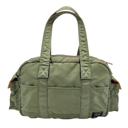 【現状渡し品】【メンズ/レディース】 PORTER ポーター TANKER BOSTON BAG (S) タンカー ボストンバッグ カバン 鞄 188-250313-as-25-izu カラー：グリーン 万代Net店