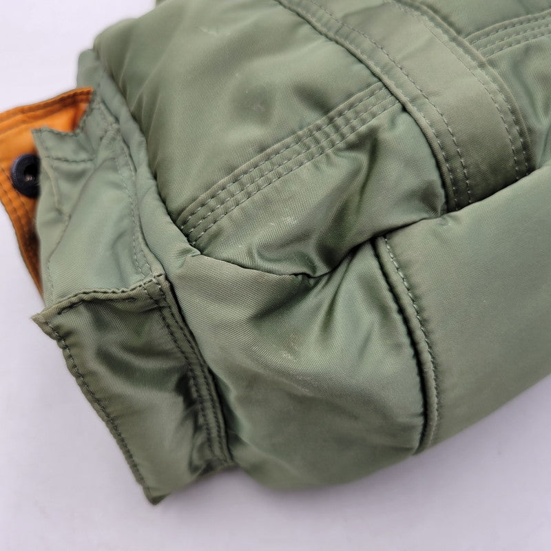 【現状渡し品】【メンズ/レディース】 PORTER ポーター TANKER BOSTON BAG (S) タンカー ボストンバッグ カバン 鞄 188-250313-as-25-izu カラー：グリーン 万代Net店