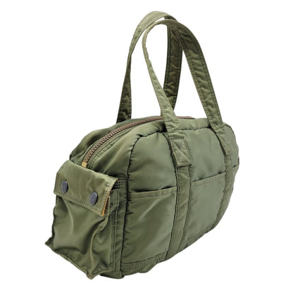 【現状渡し品】【メンズ/レディース】 PORTER ポーター TANKER BOSTON BAG (S) タンカー ボストンバッグ カバン 鞄 188-250313-as-25-izu カラー：グリーン 万代Net店