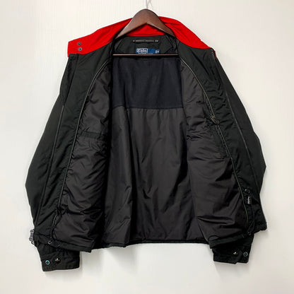 【中古品】【メンズ】 Polo by Ralph Lauren ポロバイラルフローレン 90S HARRINGTON JACKET JR-RL-KS3513 ハリントンジャケット アウター 146-250313-as-04-izu サイズ：M カラー：ブラック 万代Net店