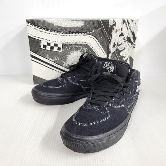 【中古美品】【メンズ】 VANS バンズ SKATE HALF CAB VN0A2Z34Y39 スケート ハーフキャブ スニーカー シューズ 靴 162-250309-as-04-izu サイズ：28cm カラー：WEB DARK GREY/BLACK 万代Net店