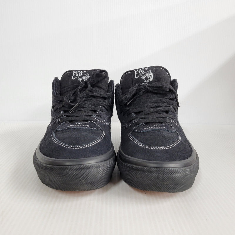 【中古美品】【メンズ】 VANS バンズ SKATE HALF CAB VN0A2Z34Y39 スケート ハーフキャブ スニーカー シューズ 靴 162-250309-as-04-izu サイズ：28cm カラー：WEB DARK GREY/BLACK 万代Net店